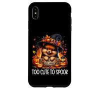 Pomeranian Puppy Is Too Cute To Spook For Pom Mom Halloween Carcasa para iPhone XS MAX