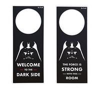Poming (Colgador para pomos) Welcome to The Dark Side - The Force is Strong with This Room. Divertido, Friki y Decorativo