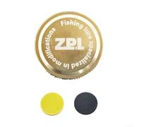 Pomo ajustable para carrete de pesca para mango de afinación fina M16x0.5mm, aleación de aluminio para Curado/para Bantam/para carretes de cebo de tanque, rojo (oro claro)