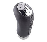 Pomo Cambio De Marchas 5 Velocidades, Mango Palanca De Cambio Marchas Coche, Mango para Renault para Laguna para Megane 2 para Clio 3 para Scenic 2 Pomos para Palanca Coche (Color : Gary Line)