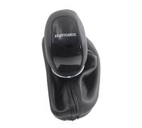 Pomo Cambio Marchas para Benz para CLK W209 W203 Classic AVANTGARDE Elegance Automático De Cuero PU Palanca De Cambios De Coche Konb Polaina Palanca De Cambios Pomos Palanca Cambios(AVANTGARDE Set)