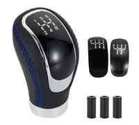 Pomo Cambio Marchas para Todos Los Modelos De Automóviles Manuales Perilla De Palanca De Cambios Universal 5/6 Velocidades Palanca Velocidad Coche(D)