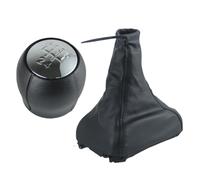 Pomo Cambios Compatible Con Opel Para Astra F 1991 1992 1993 1994 1995 1996 1997 Palanca De Cambios 5 Velocidades Pomo Cambio Freno Mano Cubierta Barra Protectora Accesorios(A)