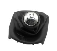 Pomo Cambios Compatible Con Peugeot Para 206 2005-2008 Para 207 2008-2013 Perilla De Cambio De Marchas De 5 Velocidades Palanca De Cambios Polaina Cubierta Bota Accesorios Coche PU(2)