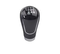 Pomo Cambios Marcha Para Mitsubishi Para OUTLANDER EX Para GRANDIS Lancer Perilla Cambio Marchas Palanca Cambios Cabezal Cambio Accesorios Automóvil Pomo Palanca Cambios(6 Speed Black)