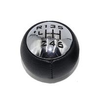 Pomo Coche para Citroen C5 2008-2017 Selector De Marchas Manual Cambio De Marchas De Coche Palanca De Cambio De Caja De Cambios Palanca De Cambios De Cuero Adaptador Palanca Cambio(6 Speed)
