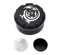 Pomo de ajuste de freno de aleación de aluminio compatible con DAIWA para SALAMANDURA 70 Baitcaster Reel Fishing Reel pieza de mantenimiento (negro)
