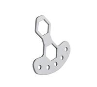 Pomo de aleación de aluminio para carrete de pesca, herramienta de extracción de tornillos para una fácil reparación y modificación de accesorios