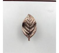 Pomo de aleación de zinc en forma de hoja, manijas de muebles vintage, tiradores de cajones de muebles, pomos de puerta de estilo nórdico, herrajes dorados para armario