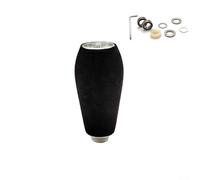 Pomo de alimentación EVA de 50,8 mm para Curado para metanio, negro, 50,8 mm EVA (plateado, 1 juego)