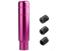 Pomo de aluminio de 13 cm para palanca de cambios de coche diseñado para cajas de cambios manuales que ofrece dinámica de manejo refinada y rendimiento de material robusto (morado)