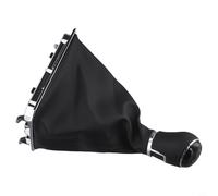 Pomo de cambio, 1 pieza de 6 velocidades para Passat B8 compatible con mango de cambio de marcha de transmisión manual, elegante acabado cromado y negro para conductores que buscan un agarre mejorado