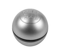 Pomo de cambio automático 5/6 para perilla de cambio velocidad, palanca cambios, cubierta tapa balonmano para Alfa, Romeo, para Giulietta 2010-2018, accesorios estilo coche(6 Speed Silver)