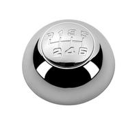 Pomo de cambio automático 5/6 para perilla de cambio velocidad, palanca cambios, cubierta tapa balonmano para Alfa, Romeo, para Giulietta 2010-2018, accesorios estilo coche(6 Speed ChromeCap)