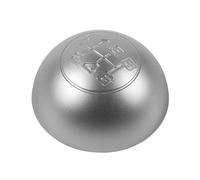 Pomo de cambio automático 5/6 para perilla de cambio velocidad, palanca cambios, cubierta tapa balonmano para Alfa, Romeo, para Giulietta 2010-2018, accesorios estilo coche(6 Speed Silvercap)