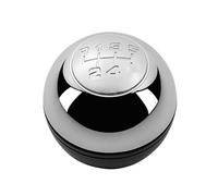 Pomo de cambio automático 5/6 para perilla de cambio velocidad, palanca cambios, cubierta tapa balonmano para Alfa, Romeo, para Giulietta 2010-2018, accesorios estilo coche(5 Speed Chrome)