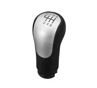 Pomo de cambio automático Para Ford Para Fiesta Para Fusion Para Transit Para Connect 2002 5/6 Para Perilla de cambio velocidad engranaje Palanca bola Palo Pluma Brazo cambios(6-Speed Silver)