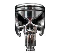 Pomo de cambio con calavera, pomo de cambio con calavera | Manija de cambio de transmisión para coche, manija de cambio con para coche en forma de cabeza de calavera, pomo de cambio en sts