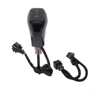 Pomo de cambio con iluminación LED permanente para coches automáticos que mejora la precisión de selección de engranajes con poca luz (luz blanca)