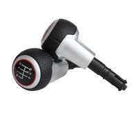 pomo de cambio corto Perilla de cambio de marchas de transmisión manual con palanca de mano para Audi TT TTS A3 S3 A4 A6 Golf y para Passat piezas de coche(6 Speed with hole)