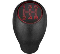 Pomo de cambio de coche Para Peugeot 504 505 309 205 CTI Perilla cambio de marchas manual Palanca cambios 5 velocidades Mango plástico Accesorios(Rojo)