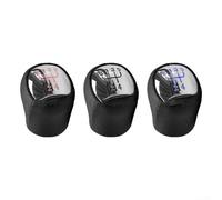 Pomo de cambio de color plateado brillante compatible con Megane para Clio II para Twingo para Laguna con capa antioxidante y fiabilidad a largo plazo (plata)