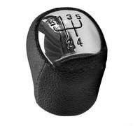 Pomo de cambio de color plateado brillante compatible con Megane para Clio II para Twingo para Laguna con capa antioxidante y fiabilidad a largo plazo (negro)