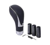 Pomo de cambio de marchas de cuero, compatible con la mayoría de las transmisiones manuales