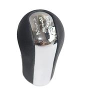 Pomo De Cambio De Marchas Para Toyota Para Matrix E12 2003-2007 Perilla De Palanca Cambios Cambio Caja Manual Selector Mango Bola Cuero PU(5 speed chrome)