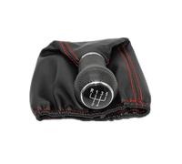 Pomo de Cambio de Marchas para VW, para Polo, Classic 6N, 6N2, Lupo, Caddy, pomo de Cambio de 5 velocidades con Funda de Cuero.