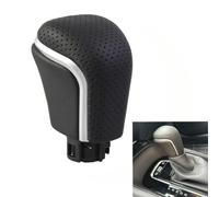 Pomo de cambio de transmisión automática para Toyota para Camry Corolla para Avalon 2018 2019 2020 2021 2022 Cabezal de engranaje de cuero negro hecho de plástico ABS para una larga durabilidad y