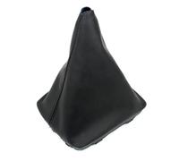 Pomo de cambio marchas Para asiento para León III 3 MK3 2012 2013 2014 2015 2016 2017 5/6 perilla de caja de cambios de velocidad nivel bota de cuero Cubierta palanca camb( Boot Black Line)
