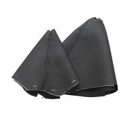 Pomo de cambio marchas Para Land para Rover para Freelander 2 2008 2009 2010 2011 2012 2013 caja cambios perilla palanca cambios freno mano estacionamiento cubierta bota Cubierta palanca camb( Black)