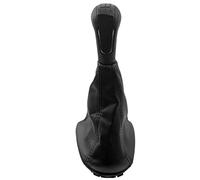 Pomo de cambio marchas Para Spark 2011 2013 2014 2015 2016 perilla palanca cambios palanca polaina cubierta arranque Collar perilla de palanca de cambios de coche cabeza Cubierta palanca camb( Black)