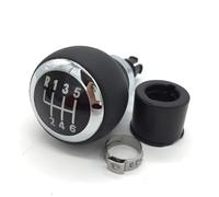Pomo de cambio marchas Para VW para Passat B6 2005 2006 2007 2008 2009 2010 2011 5/6 velocidad perilla de cambio de marchas Manual Gaitor marco arranque Cubierta palanca camb( 6 Speed Gearknob)