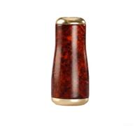 Pomo de carrete de madera maciza de 4 mm de diámetro para carretes de 1500 a 4000 - Mango ergonómico para pesca de carpas y fósforos (palisandro Burl 1 unidad)