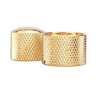 Pomo de control concéntrico dual para bajo, color dorado