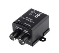 Pomo de control remoto de volumen para subwoofer con nivel RCA compatible con ecualizador de audio de coche y sistemas de cruce de graves