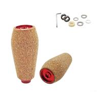 Pomo de corcho de goma EVA diseñado para DAIWA para DRT para MK1 espátula para modelos ZILLION Exsense carrete de pesca (2 juegos)