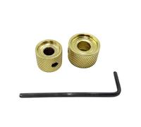 Pomo de doble capa para bajos de metal de alta calidad para un control suave y compatibilidad universal, perilla de volúmenes diseñada con precisión