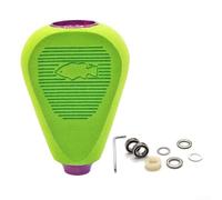 Pomo de EVA refinado apto para DAIWA y DRT CQ200 para carretes TATULA 300 con juntas de rodamientos y herramientas de montaje (morado verde)
