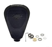 Pomo de EVA refinado para DAIWA y DRT CQ200 para carretes TATULA 300 con juntas de rodamientos y herramientas de montaje (negro)