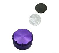 Pomo de freno de aleación de aluminio para carretes de pesca Daiwa 22 TATULA TW 80 & SV 70 Casting - 10 opciones de color, incluye 2 arandelas, 6 x 4 cm, 1.2 g (morado nocturno oscuro)