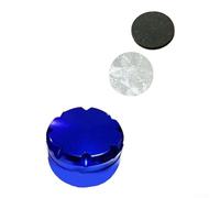 Pomo de freno de aleación de aluminio para carretes de pesca Daiwa 22 TATULA TW 80 & SV 70 Casting - 10 opciones de color, incluye 2 arandelas, 6 x 4 cm, 1.2 g (azul)