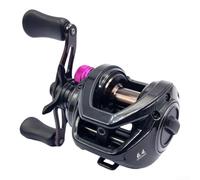 Pomo de freno de metal de repuesto compatible con DAIWA 25 PR100 II PRO Baitcasting Reel Fishing Reel Tuning Part (rosa)