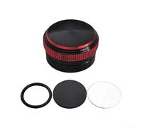 Pomo de freno ligero de 2,1 g para juego de luz Daiwa (negro y rojo)
