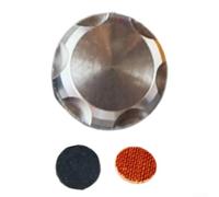 Pomo de freno mecánico para carrete de pesca DAIWA para Steez Air/Pixy, aleación de aluminio CNC, actualización ligera para un mejor manejo (plateado)