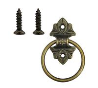 Pomo De Gabinete Tiradores De Cajones Con Acabado De Bronce Elegante Pomos De Armario Clásicos Manija De Muebles Para Decoración Del Hogar Anillos Mejorados Pomos