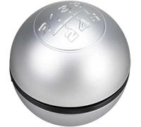 Pomo de la palanca de cambios del coche Palanca de cambios manual para Alfa para Romeo y para Giulietta (2010-en adelante)(Matte Silver)