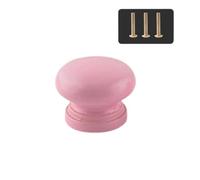 Pomo de madera para gabinete, manija de cocina, pomos coloridos para muebles de habitación de niños, tiradores de puerta, herrajes para decoración de habitación de niños